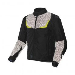 Macna Durago Night Eye Motorjas -Motoronderdelen Winkel Macna Durago Night Eye Zwart wit Fluo 9201