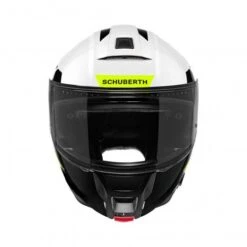 Schuberth C5 Eclipse Motorhelm -Motoronderdelen Winkel c5 eclipse wit geel detail 2 db7c