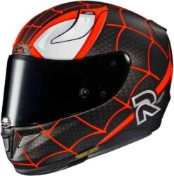 HJC RPHA 11 Spiderman Miles Morales Motorhelm 9 HJC RPHA 11 Spiderman Miles Morales Motorhelm -Motoronderdelen Winkel hjc prha 11 spiderman miles morales b1c2