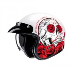 HJC V31 Desto Motorhelm -Motoronderdelen Winkel hjc v31 desto wit rood 1 5488