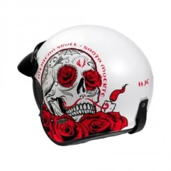 HJC V31 Desto Motorhelm -Motoronderdelen Winkel hjc v31 desto wit rood 4 d25c