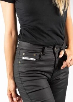 John Doe Betty Biker Jeggings Zwart Motorbroek 11 John Doe Betty Biker Jeggings Zwart Motorbroek -Motoronderdelen Winkel john doe betty biker jeggings black jdj4009 broekzak 7228