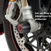 Puig Voorvorkprotector BMW F800R (15-)
