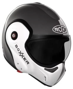 Roof BoXXer Face Motorhelm -Motoronderdelen Winkel roof boxxer face grijs wit 1 620a