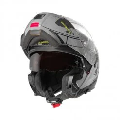 Schuberth C5 Globe Motorhelm -Motoronderdelen Winkel schuberth c5 globe grijs fluo 1 19c5