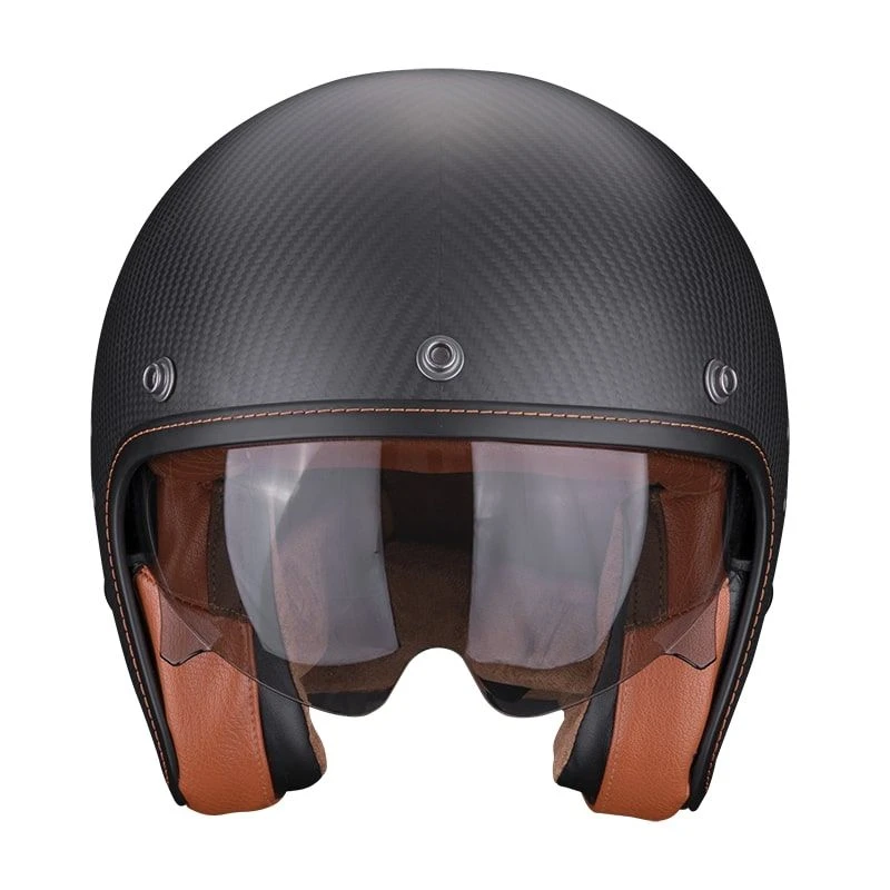 Scorpion Belfast Evo Carbon Solid Motorhelm 1 Scorpion Belfast Evo Carbon Solid Motorhelm