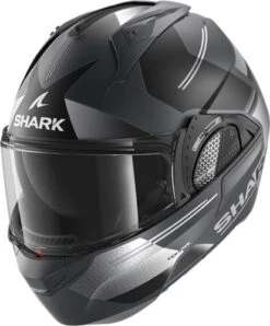 Shark Evo GT Tekline Motorhelm -Motoronderdelen Winkel shark evo gt tekline zwart grijs 4a16