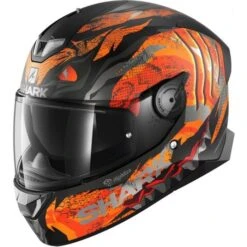 Shark Skwal 2 LED Iker Lecuona Motorhelm -Motoronderdelen Winkel shark skwal 2 led iker lecuona oranje 67cb