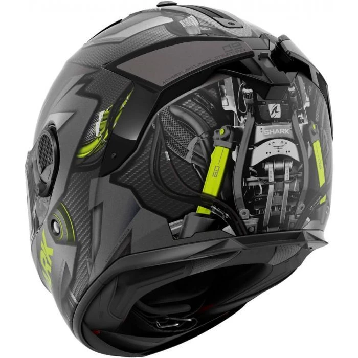 Shark Spartan GT Carbon Urikan Motorhelm 2 Shark Spartan GT Carbon Urikan Motorhelm - Afbeelding 2