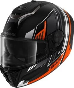 Shark Spartan RS Byhron Motorhelm -Motoronderdelen Winkel shark spartan rs byhron oranje zwart grijs 164f