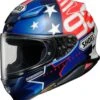 Shoei NXR 2 Marquez American Spirit TC-10 Motorhelm